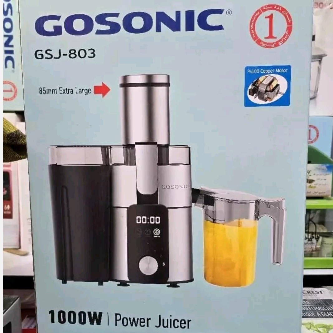 آبمیوه گیری تک کاره گوسونیک مدلGSJ-803 دارای 12ماه گارانتی شرکتی